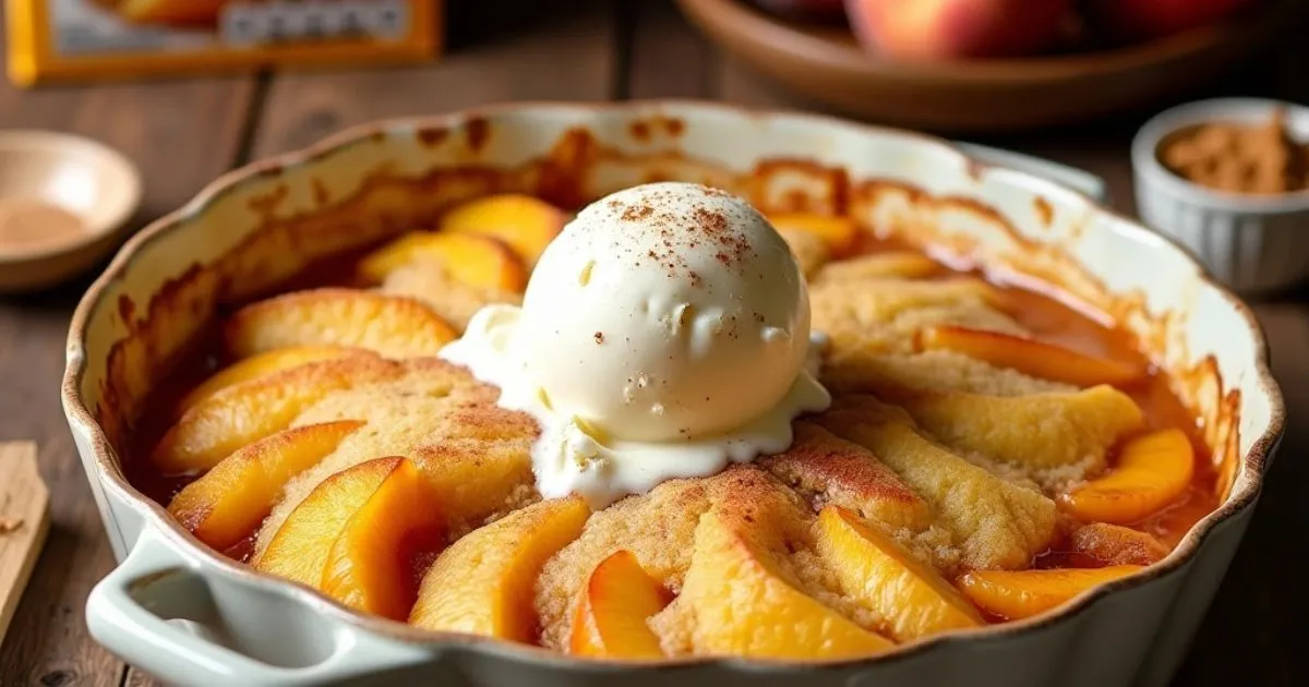 Peach Cobbler