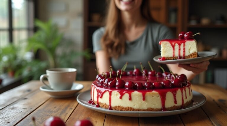 Cherry Cheesecake